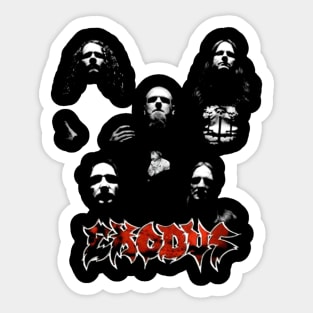 Exodus Band Sticker
